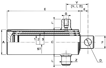 Teleskopzylinder Hydraulikzylinder