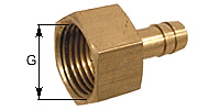 threaded nozzle with female thread 