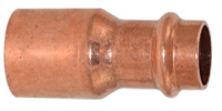 Copper pressfittings, Fitting reducer