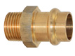 Pressfitting aus Rotguss, Übergangsnippel