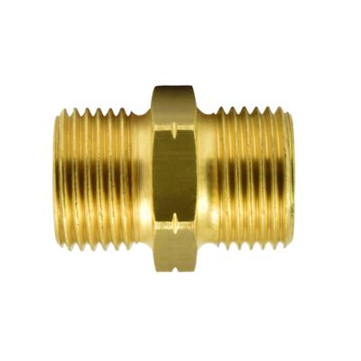 DZ-DN10/10 Doppelnippel Messing G1/8A