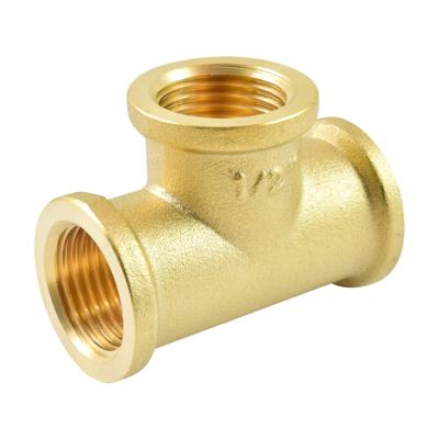 DZ-TI17 T-St&uuml;ck Messing IG3/8