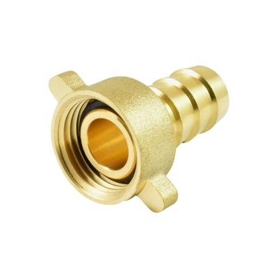 DZ-WH33/19 Wasserhahnanschluss Messing, &Uuml;berwurfmutter G1 Schlaucht&uuml;lle 19mm 