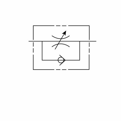 Drosselrückschlagventil mit PUSH-IN Ø 6mm, Außengewinde G1/8A