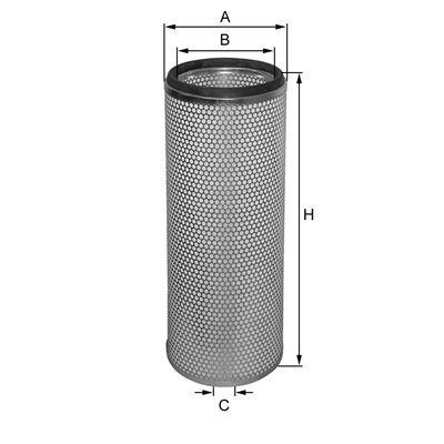 HP4502B Luftfilterelement (Sekund&auml;relement) - original FIL-FILTER