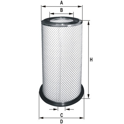 HP4542 Luftfilterelement - original FIL-FILTER