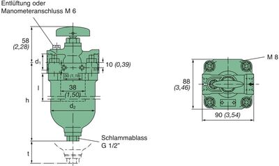 KMGP00002 Plattenspaltfilter, 0,1 Mm Spaltweite - original FILTREC