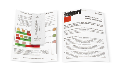 CC2609 FLEETGUARD Original-Kühlwasser-Test-Streifen