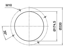 Tankbohrbild FI-RF240.