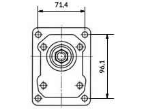 Vorderansicht - Technische Zeichnung