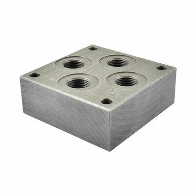 Anschlussplatte, Nenngröße 6