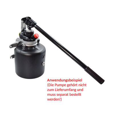 Anwendungsbeispiel CH-RP6P-HALTER Öltank 6 Liter