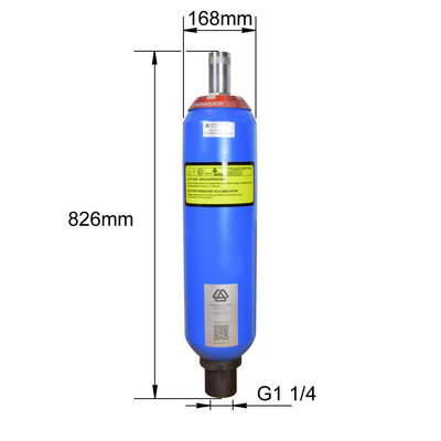 Blasenspeicher, 10,0 l , 350 bar, SP-B10,0-LANG