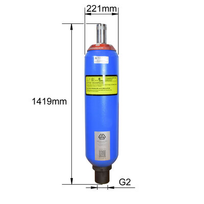 Blasenspeicher, 32 l , 330 bar, SP-B50,0 bema&szlig;t