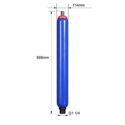 SP-B5,0 Blasenspeicher, 5 l , 350 bar bema&szlig;t