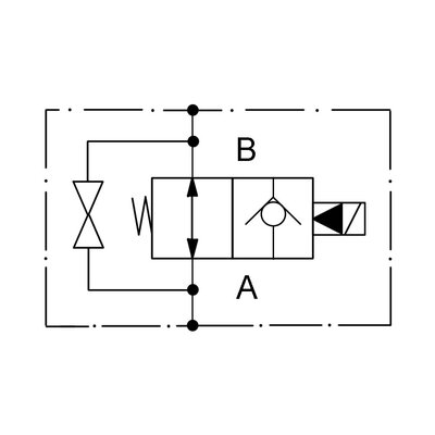 2/2-Wege-Sitzventil, NG 6, Typ AO, 230V DC