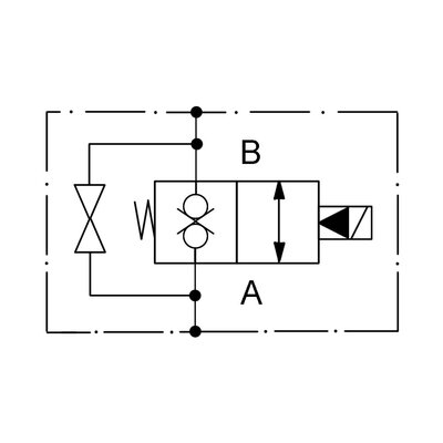 2/2-Wege-Sitzventil, NG 6, Typ NC, 24V DC