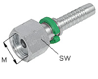  Schlaucharmatur UNF-flachdichtend Typ ORFS 