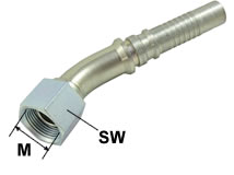  Multispiral-Armatur zöllig BSP60° Typ DKOR 45