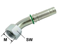  Multispiral-Armatur UNF-flachdichtend Typ ORFS 45