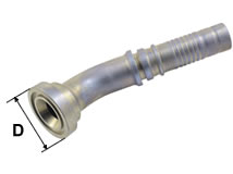  Multispiral-Armatur mit SAE-Flansch (schwer) Typ SFS 45