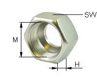 Überwurfmutter M
