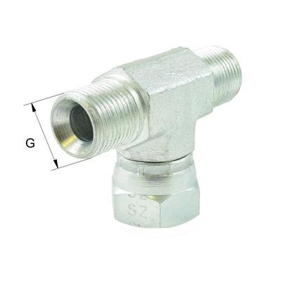 BSP-EVT12 Einstellbare T-Verschraubung Typ EVT BSP60&deg; G3/4A