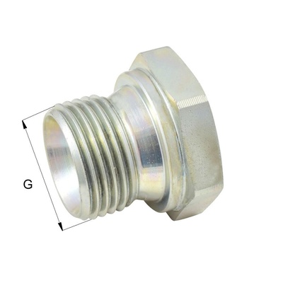 BSP-ROV20 BSP60&deg;-Verschlussschraube G1 1/4A