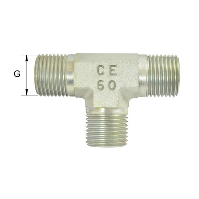 BSP-T16 T-Verschraubung Typ T BSP60&deg; G1A
