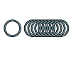 10-er Satz O-Ringe 9,3x2,4 für alle Kränzle-Handverschraubungen M22 132735 für KRÄNZLE SONSTIGE