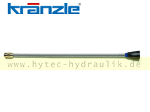 Flachstrahllanze mit Edelstahlrohr 500mm, mit Düse D2507, blau 12393-D2507 für KRÄNZLE SONSTIGE