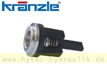 Ventil (schwarz) für AP-Pumpe 16 x 8 x 16 41012 für KRÄNZLE SONSTIGE