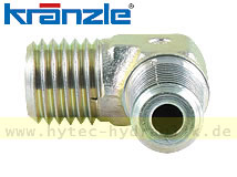 Ermetoverschraubung Winkel gelb verzinkt R1/8