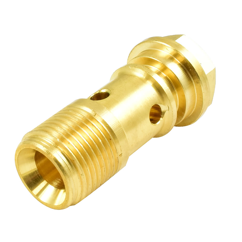 Hohlschraube R3/8''  Pumpe L-Serie Ausgang zu Unloader 47619 für KRÄNZLE SONSTIGE
