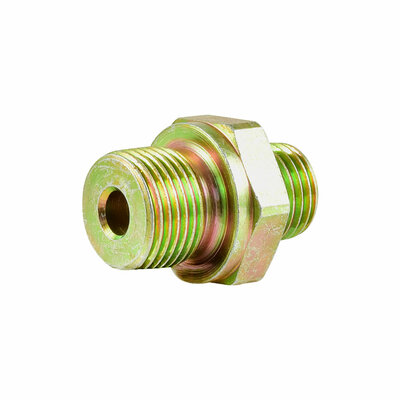 41.045 | 41045 Ermetoverschraubung gerade gelb verzinkt f&uuml;r Kr&auml;nzle