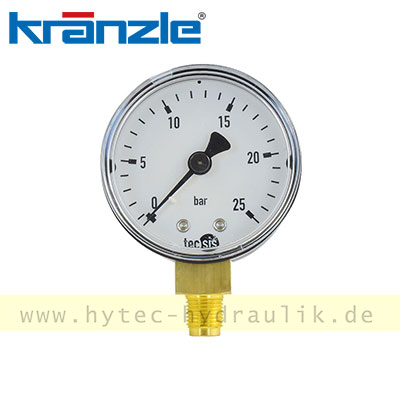 44082 Manometer 0-25 bar