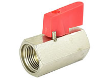 MINI-Niederdruckkugelhahn mit Innengewinde