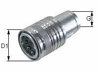 Quick release coupling Type: HK-A / Female body 