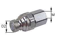 Quick release coupling Type: HK-F / Male tip