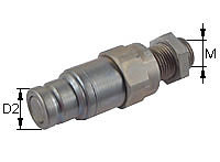 Quick release coupling Type: HK-F / Male tip