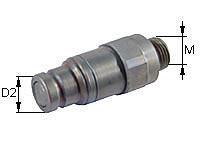 Quick release coupling Type: HK-F / Male tip