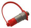 dust cap with coupling Male tip