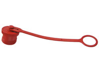 Dust cap male tip for Screw-on Couplings Female body size 3, 4 and 6