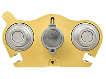 IG3/8 und WEO3/8 Vorderansicht Multikupplungsstecker Multi-X Duo