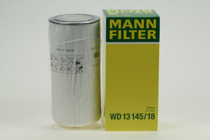MANN-FILTER Hydraulikfilter WD 13 145 – Für Industrie, Land- & Baumaschinen, Erstausrüstungsqualität, Hohe Filtrationsleistung