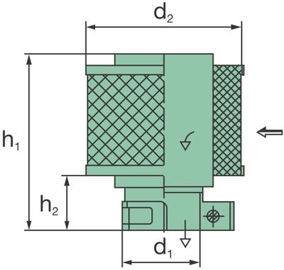 43 036 67 012 Nassluftfilter (NW52) - original MANN