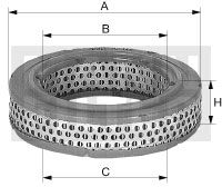 C1776 Ersatzelement Luftfilter baugleich MANN-Filter