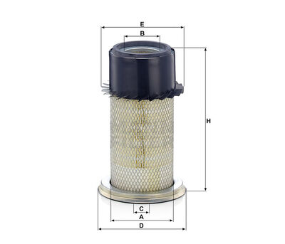 C21012 Luftfilter baugleich MANN-Filter