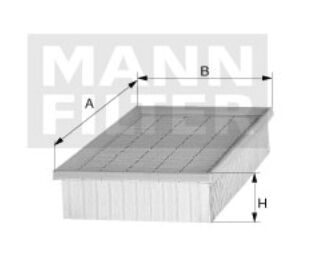 C 25 021 Luftfilterelement - original MANN