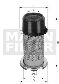 C28357 Luftfilter baugleich MANN-Filter